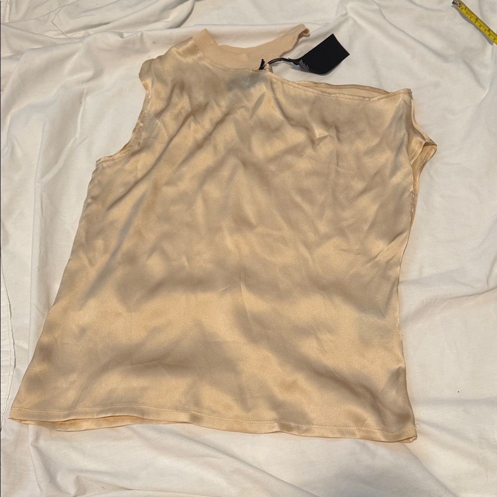 RtA Silk Top in Cream XS